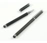 Leather stylus with ball pen